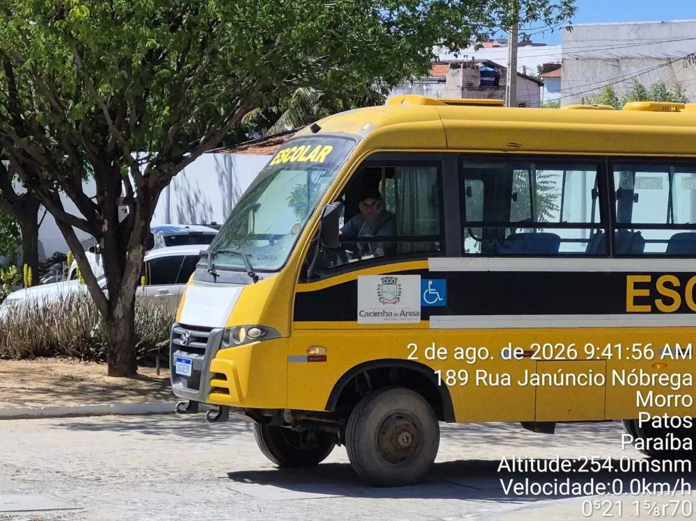 Ônibus escolares de Cacimba de Areia são aprovados em inspeção do Detran-PB
