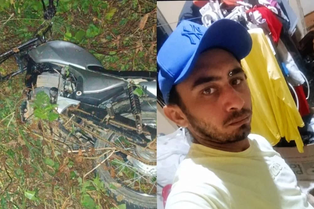 Homem morre e irmão fica ferido após motocicleta colidir contra poste na PB-325, em Catolé do Rocha