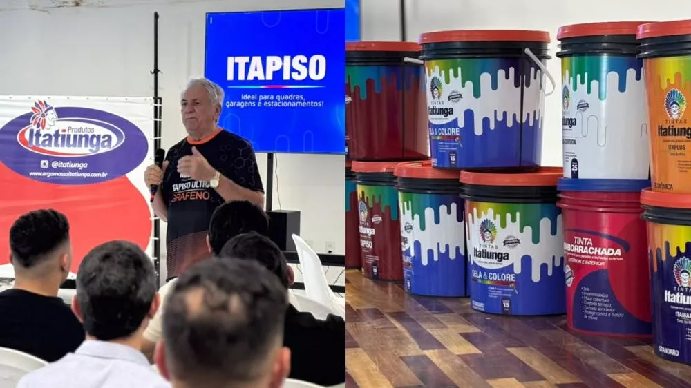 Itatiunga lança tintas inovadoras e reforça protagonismo da indústria patoense no mercado da construção civil