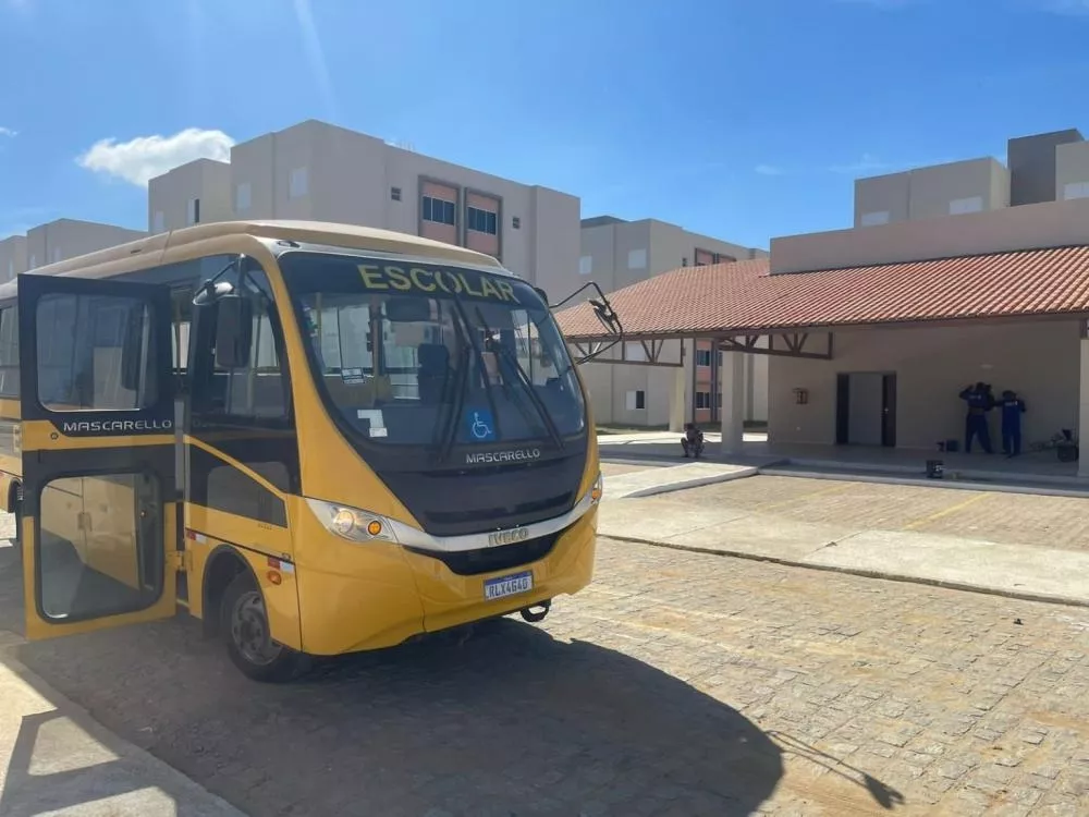 Transportes escolares da Rede Municipal de Patos são aprovados em vistoria realizada pelo Detran-PB e MPPB