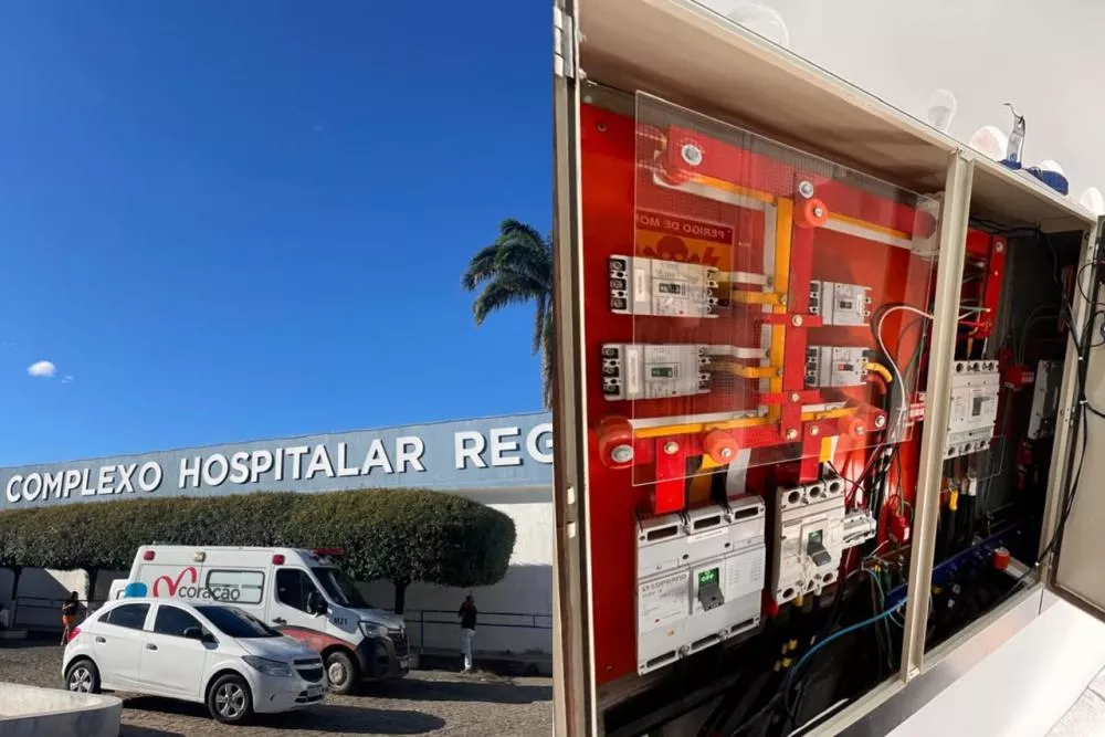 Hospital Regional de Patos amplia capacidade energética com nova subestação e gerador