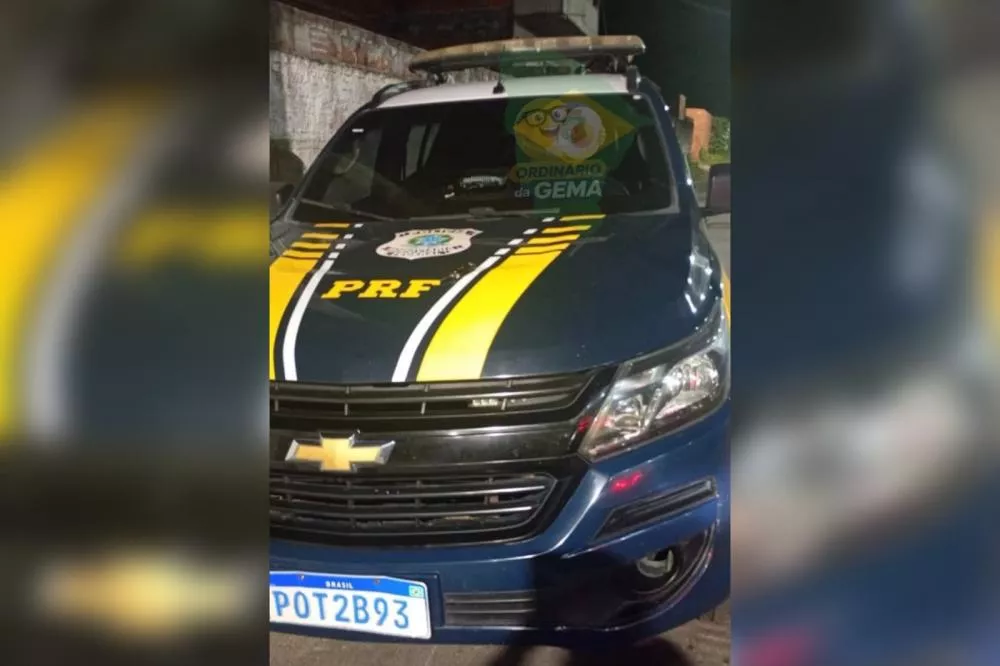 Homem embriagado é preso após furtar viatura da PRF durante abordagem na BR-116, no Ceará