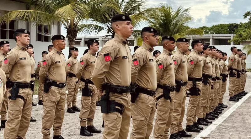Paraíba tem apenas 54,4% do efetivo previsto para a Polícia Militar e 2,5 policiais para cada 100 mil habitantes, aponta levantamento
