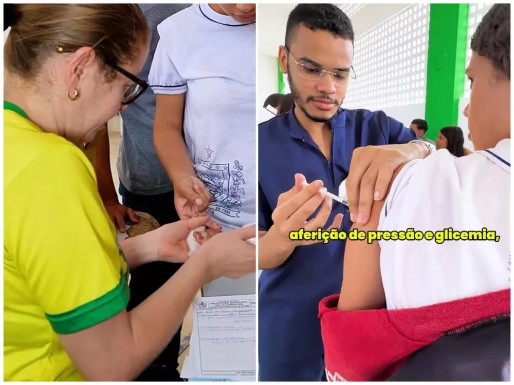 Cacimbas-PB promove ação de saúde e prevenção para estudantes