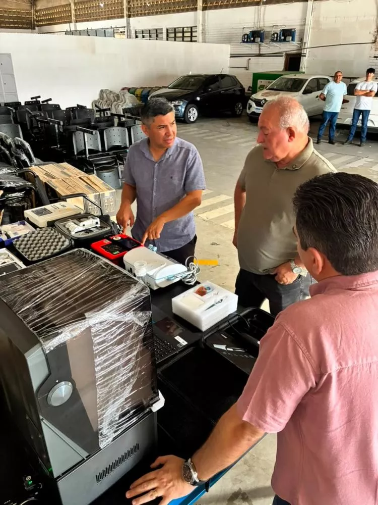 Prefeitura de Patos investe mais de R$ 1 milhão em equipamentos para fortalecer os serviços de Saúde