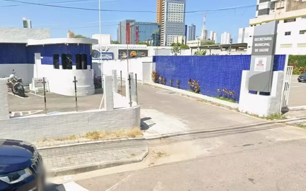 Secretaria de Saúde de João Pessoa — Foto: Reprodução/Google Street View