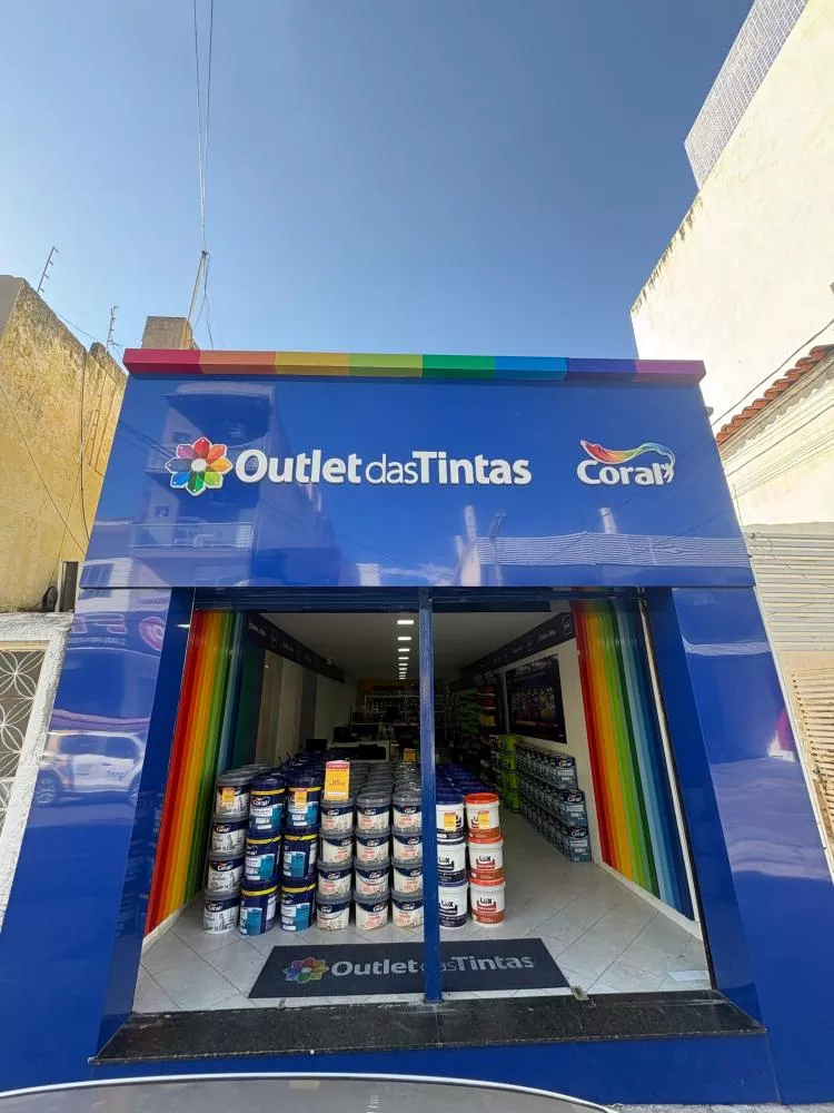 Outlet das Tintas inaugura em Patos neste sábado com ofertas especiais e preços exclusivos