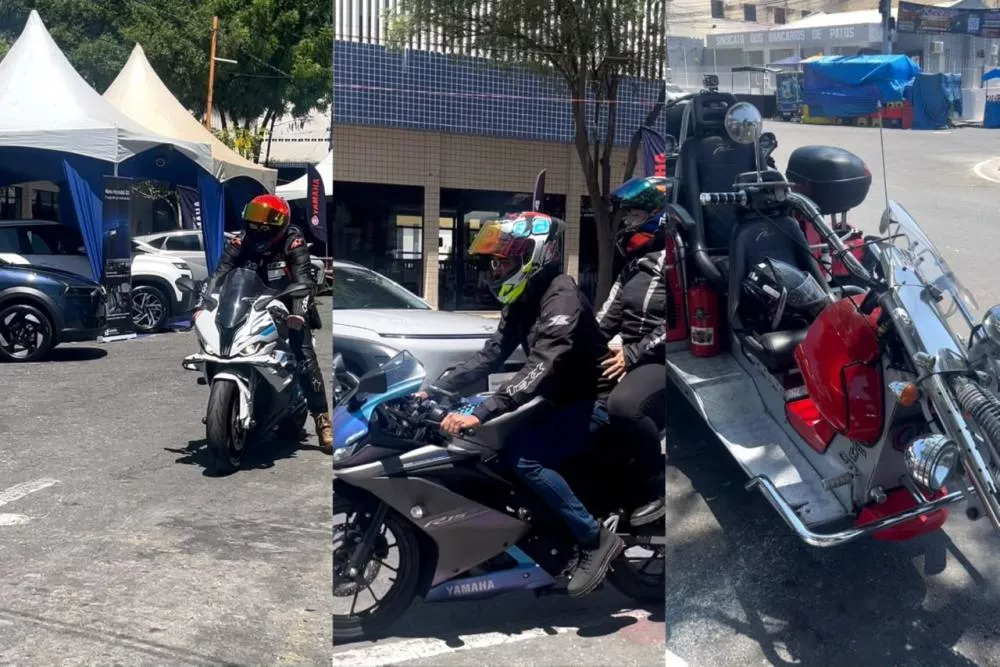 Patos Moto Fest reúne motociclistas e movimenta o Centro de Patos durante o fim de semana