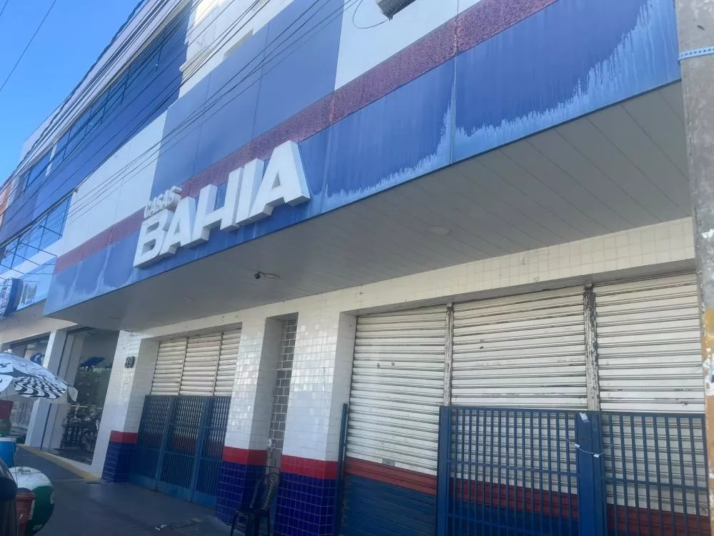 Prédio da Casas Bahia em Patos (Foto: Marcos Oliveira/Patos Online)