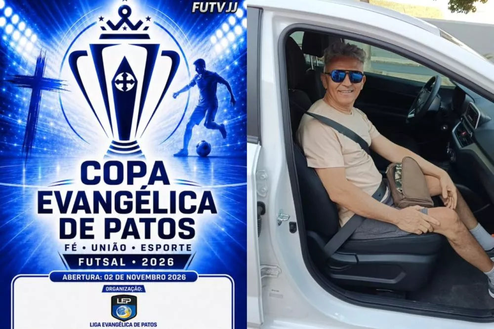 Copa Evangélica de Futsal reunirá 16 equipes em Patos com esporte, fé e homenagem ao Sargento Bené