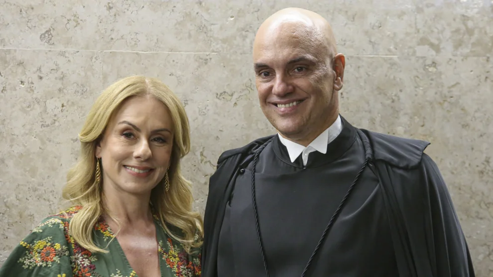 Esposa de Moraes tinha segundo contrato de R$ 50 mi com empresa de Vorcaro
