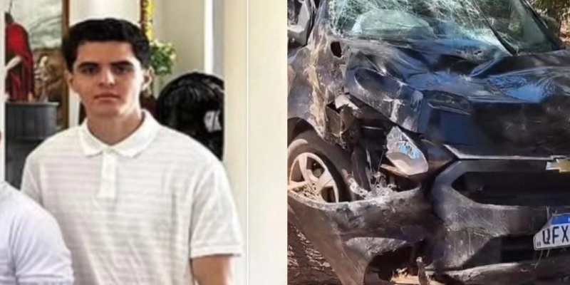 Jovem de 21 anos morre após carro capotar na PB-282, entre São José de Caiana e Serra Grande