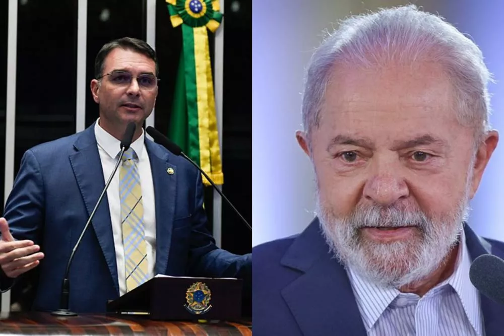 Quaest: Flávio tem 42% e aparece numericamente à frente de Lula, com 40%