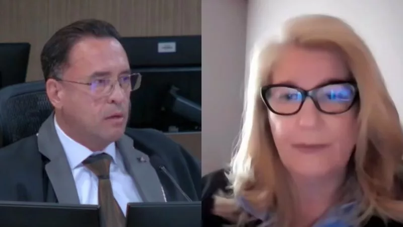 Rodrigo Marques e Helena Fialho, desembargadores eleitorais (Foto: TRE-PB)