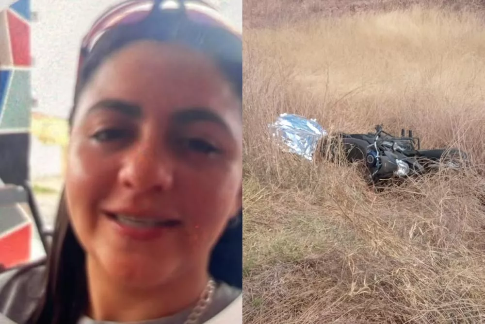 Mulher morre após acidente com motocicleta na BR-361, em Piancó