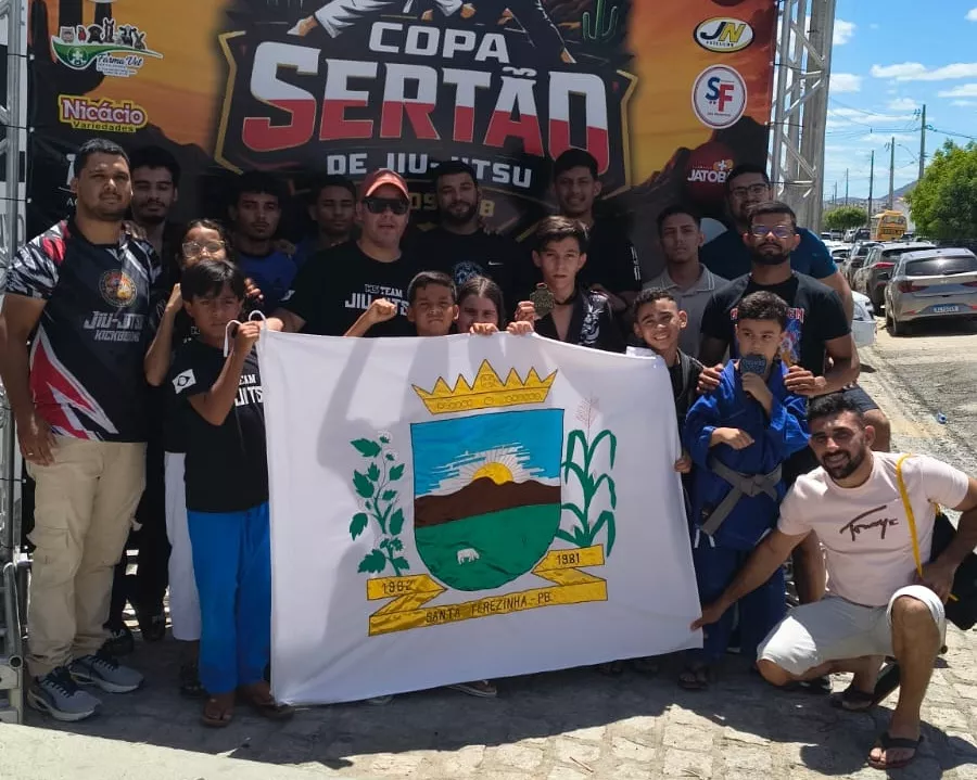 Equipe de Santa Terezinha-PB conquista seis medalhas na Copa Sertão de Jiu-Jitsu, em Patos