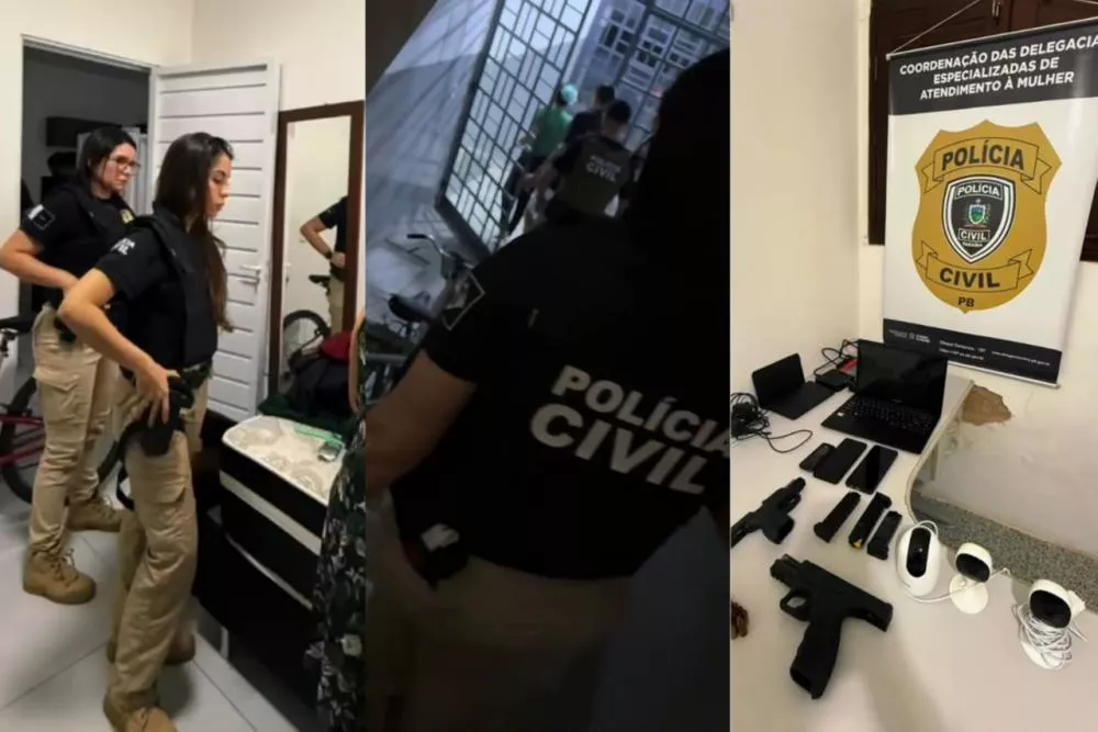Operação da DEAM prende casal investigado por estupro de vulnerável contra menor de 13 anos em Patos