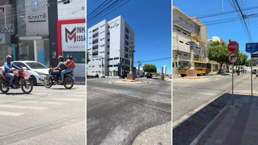 Cruzamento da Bossuet Wanderley com a Floriano Peixoto - Foto: PatosOnline