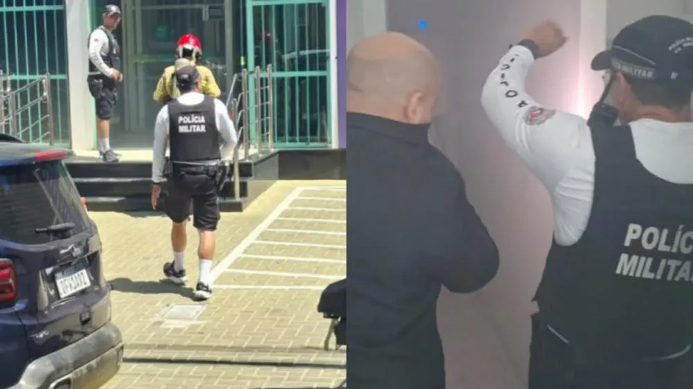 Policiais do Ciclopatrulhamento do 3º BPM agem rápido e controlam princípio de incêndio em agência bancária no Centro de Patos