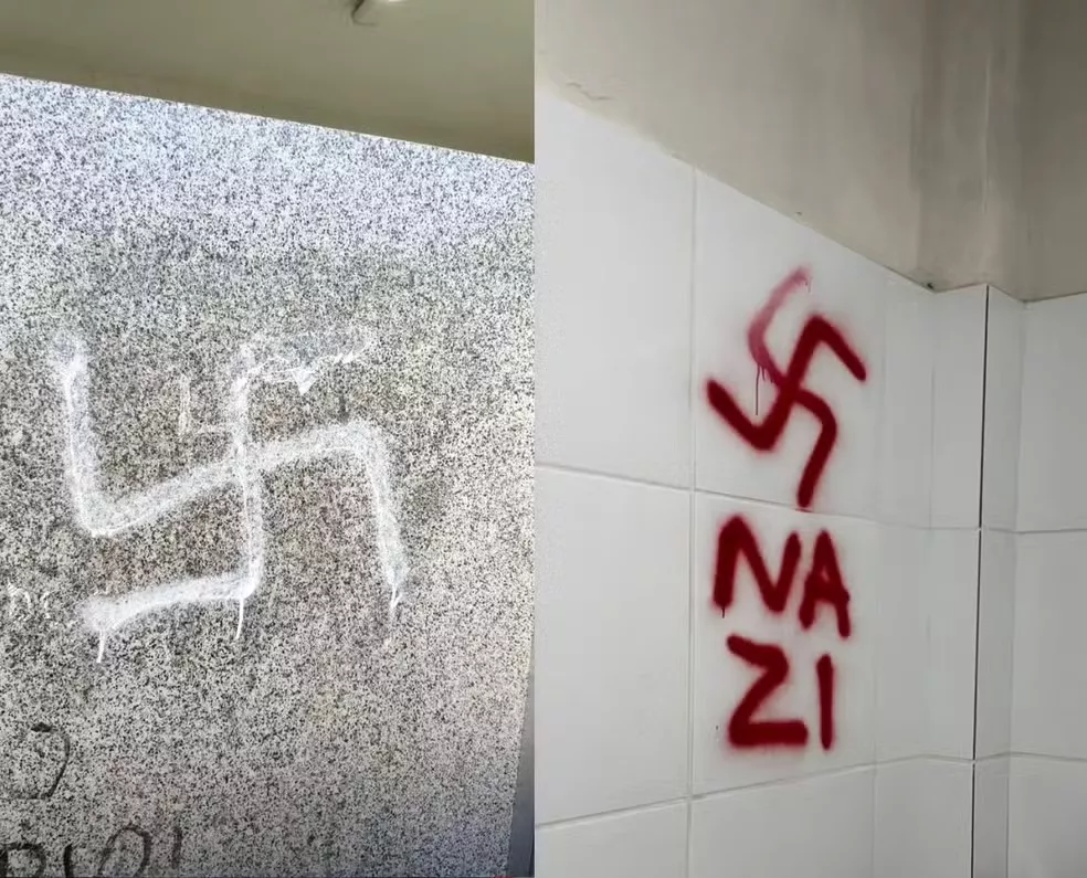 Desenhos de suásticas nazistas são encontrados em banheiros da UFPB, em João Pessoa; Reitoria repudia
