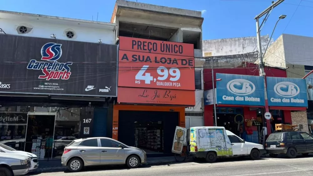 Leju Biju inaugura nova unidade em Patos neste sábado (17), com peças por apenas R$ 4,99