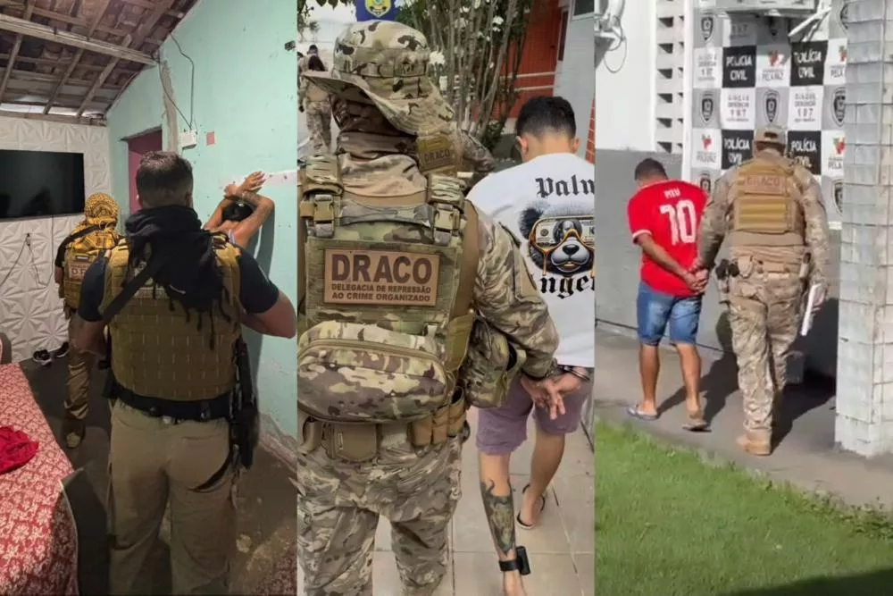 DRACCO prende 21 suspeitos e bloqueia R$ 15 milhões em operação contra organização ultraviolenta que ordenava crimes de dentro de presídios na PB