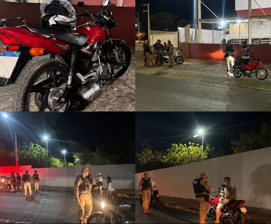 3º BPM intensifica a fiscalização de motocicletas com irregularidades em toda a sua área de atuação
