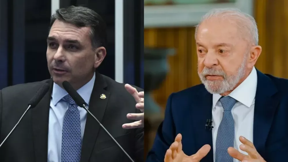 Pesquisa Atlas: Flávio tem 51,1% dos votos válidos no 2º turno; Lula, 48,9%