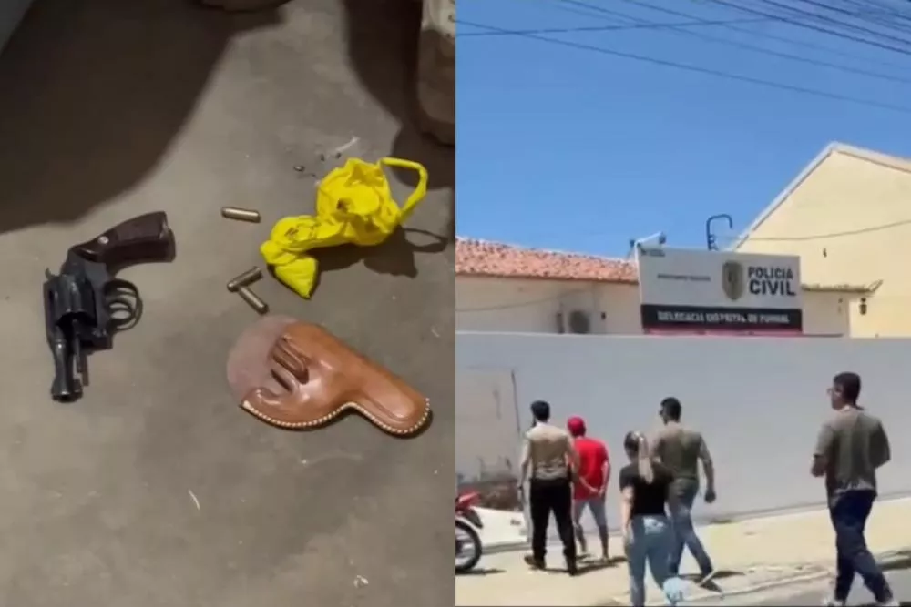 Polícia Civil prende homem com revólver e munições durante operação em São Bentinho