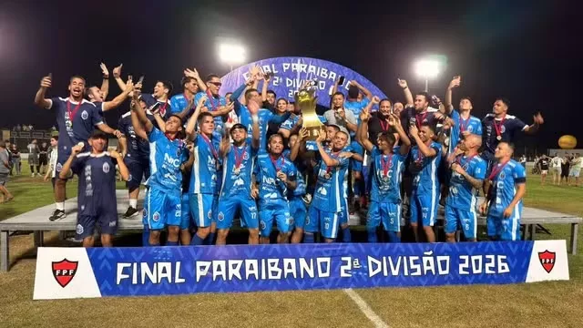 Cruzeiro de Itaporanga vence Atlético de Santa Rita e é campeão da Segundona