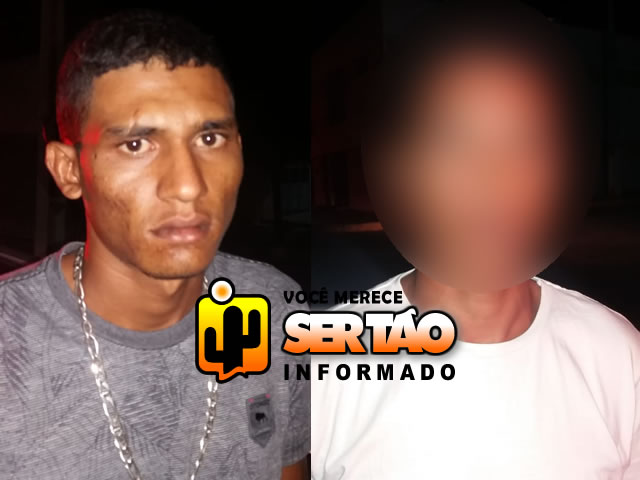 Jovem é preso e menor é apreendido após serem flagrados pelo Policiamento de Trânsito com drogas em Sousa