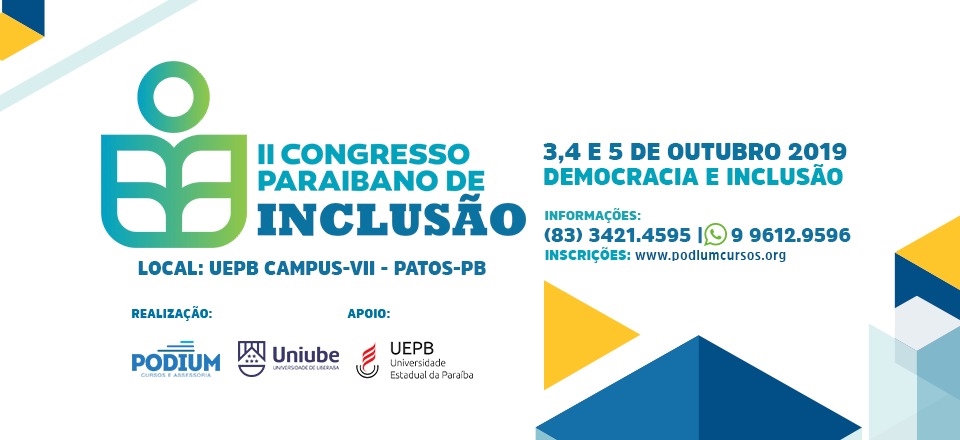 II Congresso Paraibano de inclusão está sendo sediado em Patos-PB: Veja