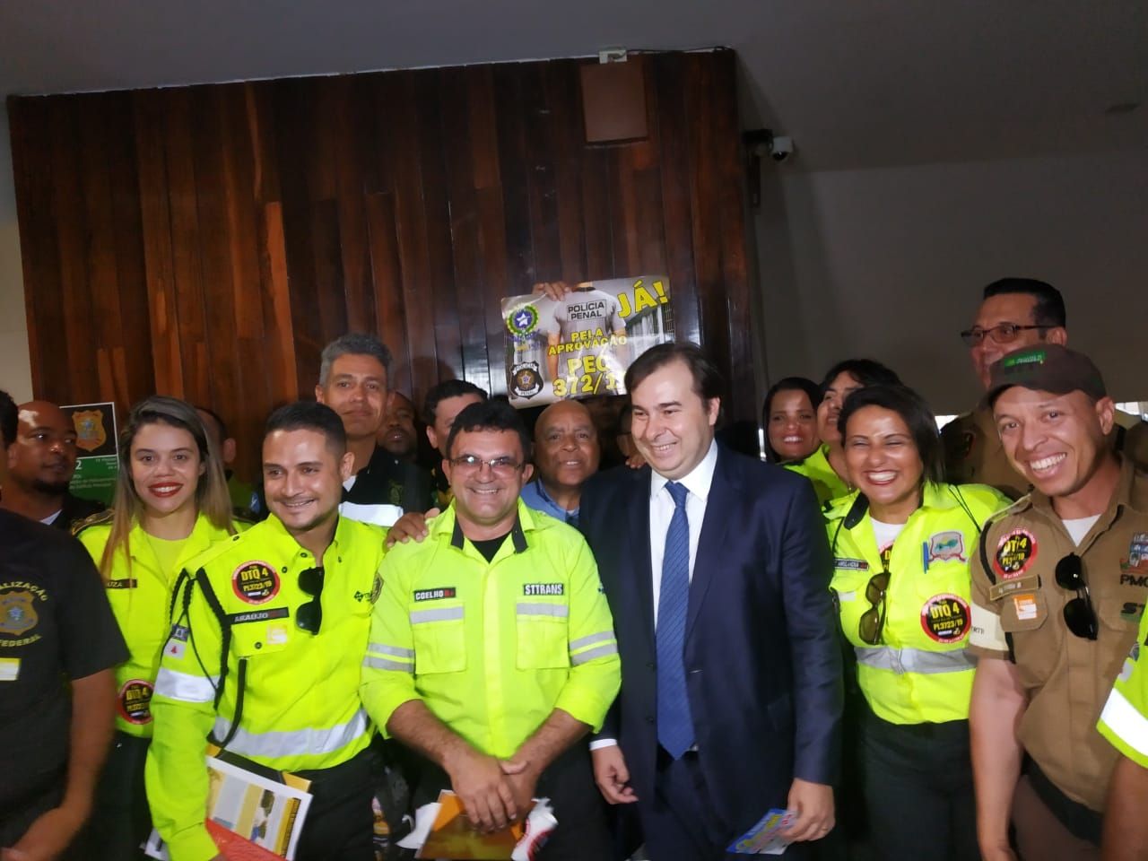 Primeiro dia de mobilização em Brasília abre perspectivas positivas para agentes de Trânsito