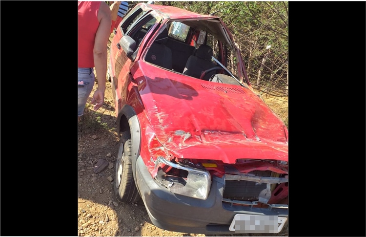 Crianças ficam feridas em acidente na região de Cajazeiras; duas estão em estado grave