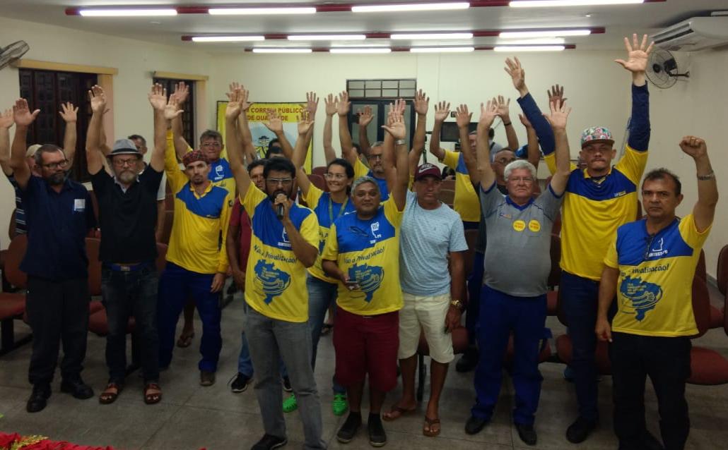 Durante assembleia realizada em João Pessoa, trabalhadores dos Correios decidem voltar ao trabalho