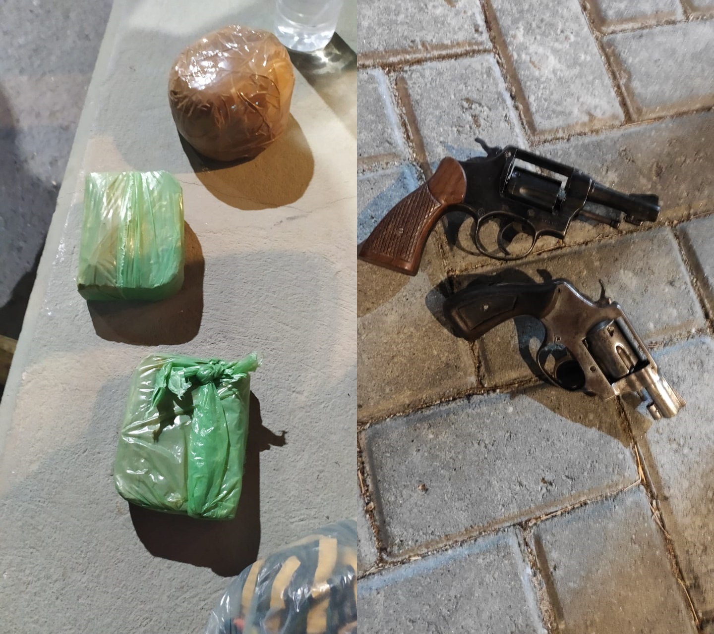 Denúncia anônimas levam a polícia a apreender armas de fogo e droga em Patos
