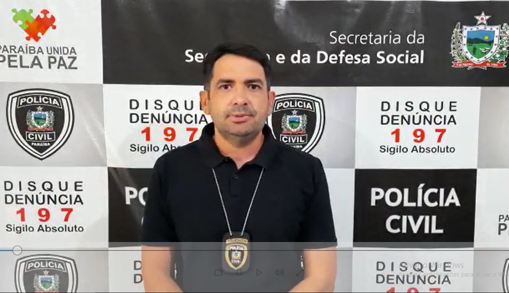 Homem é morto na madrugada deste domingo (22) em Patos. Delegado comenta o fato. Veja o vídeo