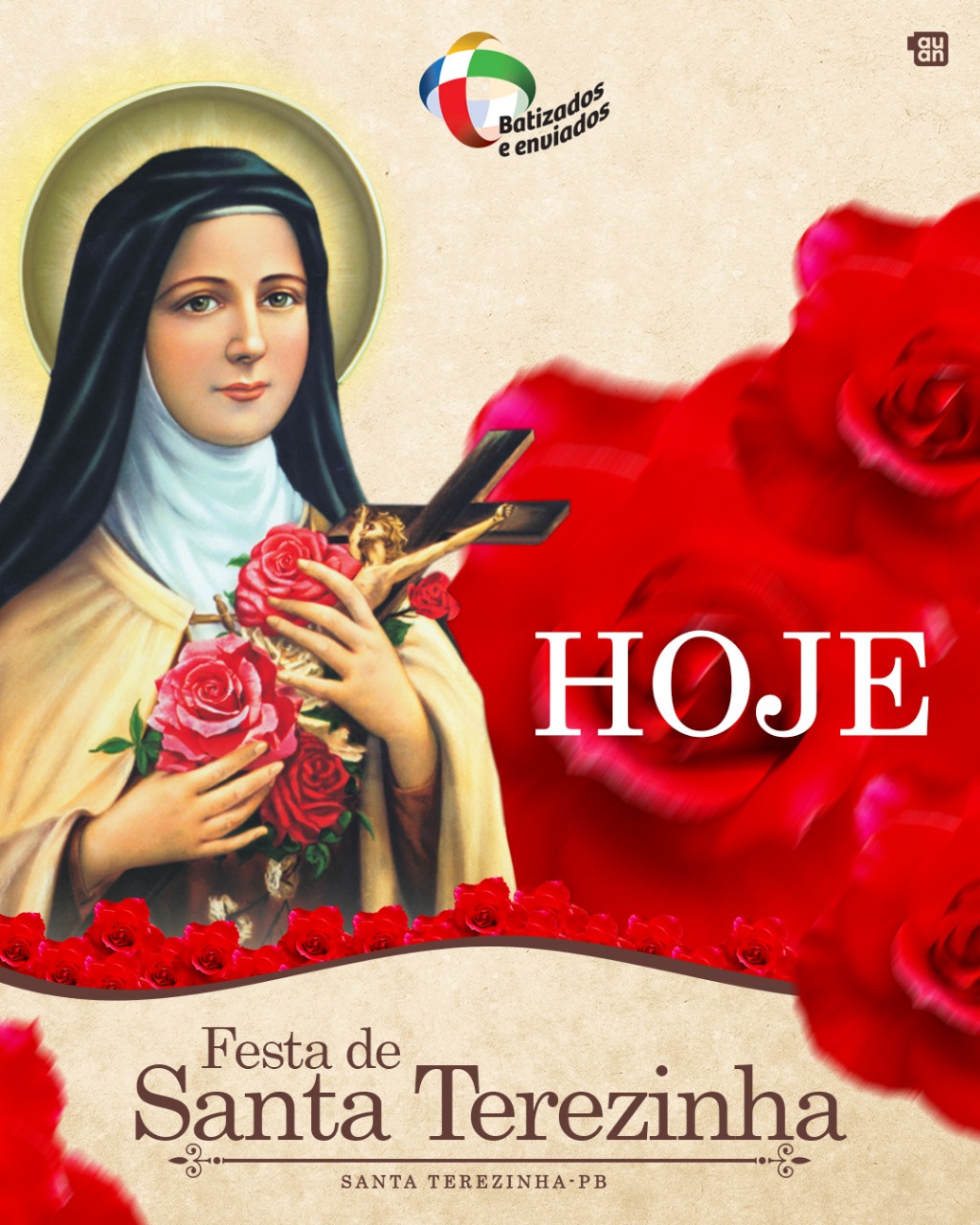 Festa de Santa Terezinha começa neste sábado, 21 de setembro