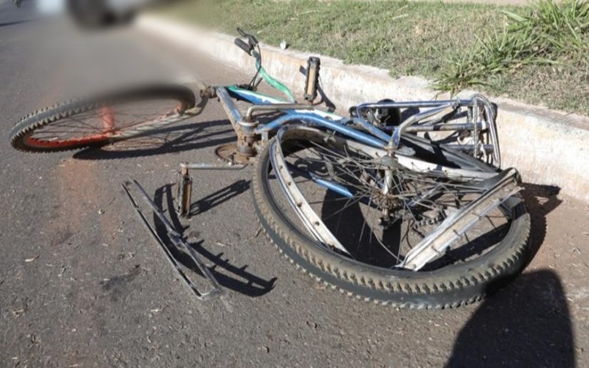 Ciclista fica ferido após ser atingido por moto em rodovia BR-230, na saída de Sousa para Cajazeiras