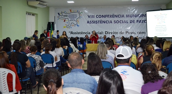 VIII Conferência Municipal de Assistência Social tem seu início em Patos