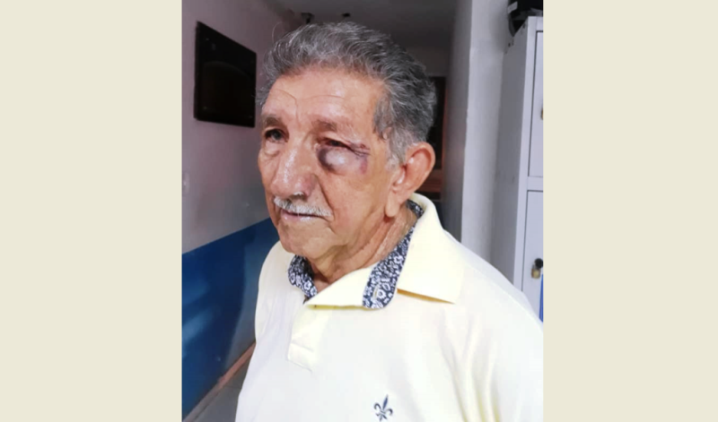 Idoso é agredido por pedinte no mercado público do Município de Patos