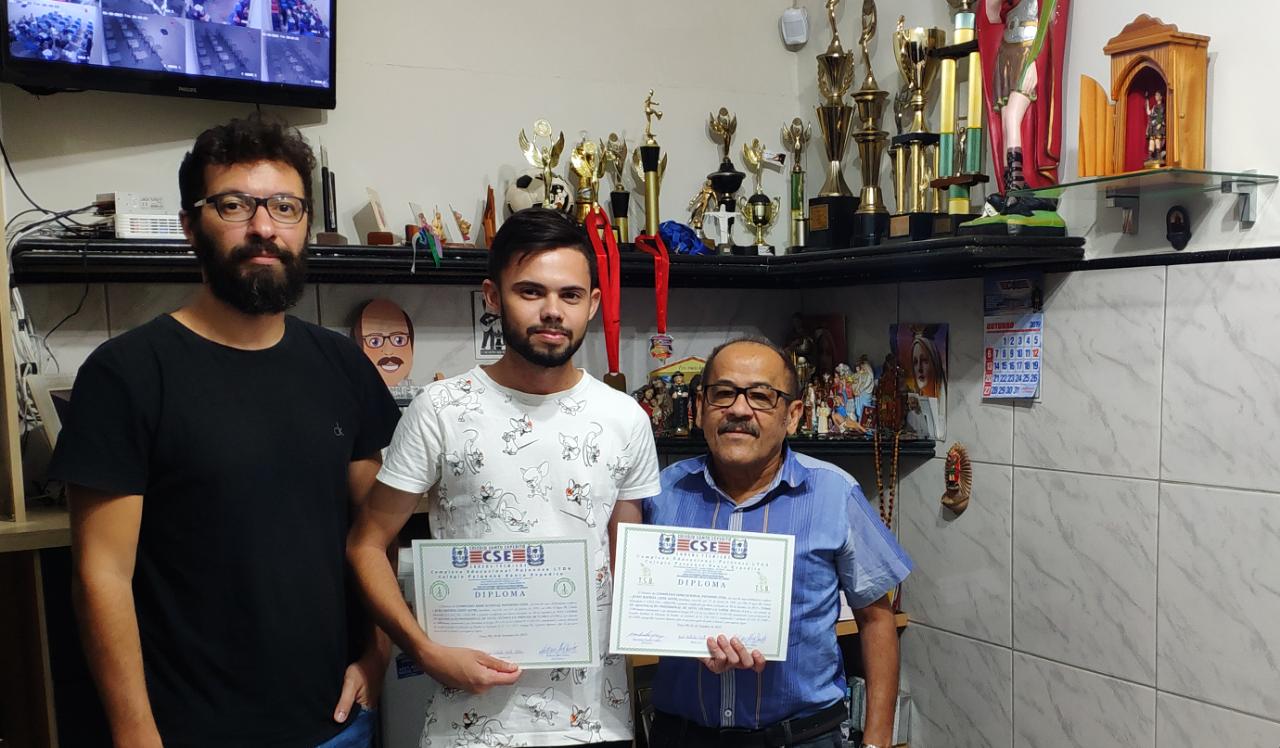 Aprovação: Técnico formado no CSE fecha prova e fica em primeiro lugar no concurso público de Princesa Isabel-PB