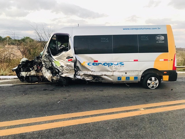 Divulgado boletim sobre estado de saúde das vítimas de acidente na manhã deste sábado (05) na BR-230. Veja