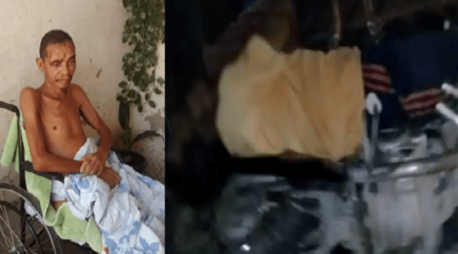 Trabalhador vítima de acidente perde movimentos e vive drama por falta de condições para comprar remédios e alimentos, em Conceição