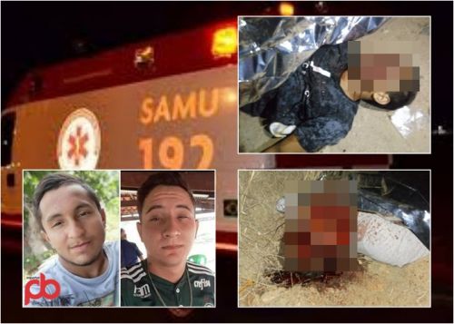 Dois jovens morrem em grave acidente no Sertão. Outras duas pessoas ficaram feridas