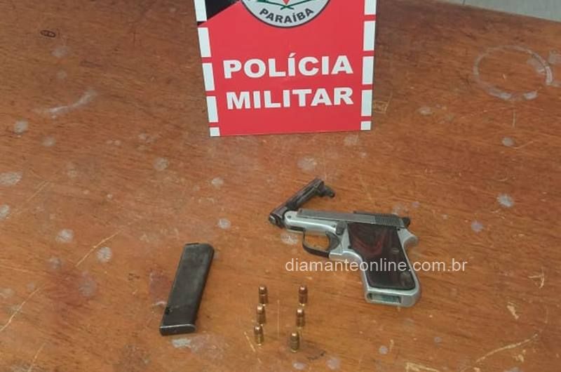 No Vale do Piancó: Homem é preso suspeito de agredir ex-companheira por não aceitar fim de relacionamento