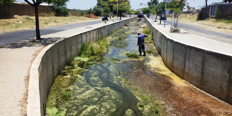 Com esgotos e falhas estruturais, Canal do Frango se torna desafio para Prefeitura Municipal de Patos