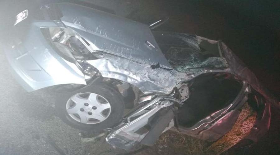 Carro com cinco pessoas de Patos capota próximo a Soledade e todas são levadas para o Trauma