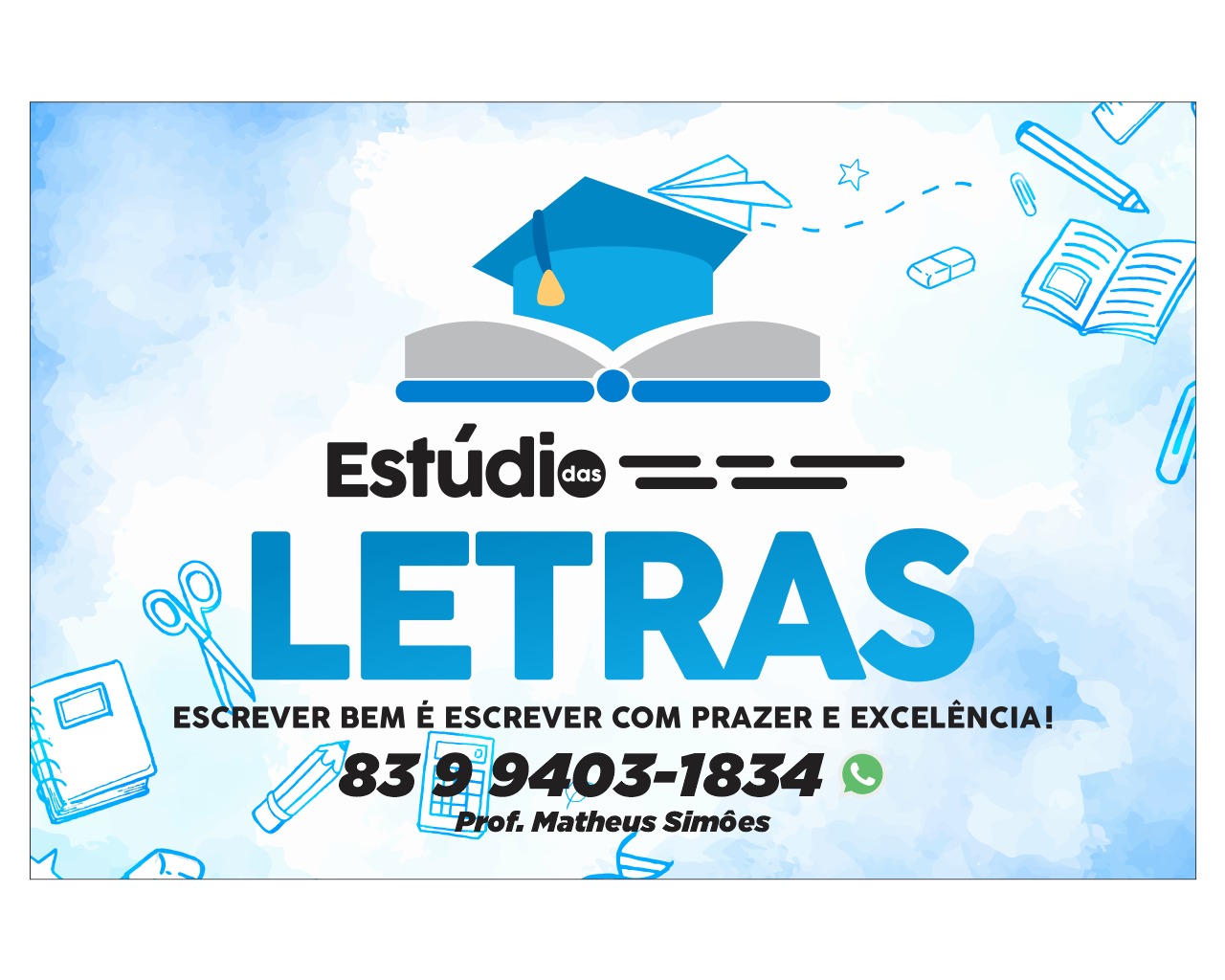 Estão abertas as matrículas 2021 para o curso de Língua Portuguesa Estúdio das Letras