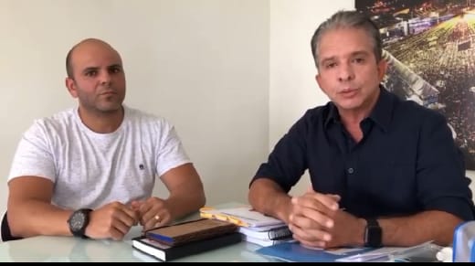 Em vídeo, Nabor anuncia agente de transito Elucinaldo Laurindo para superintendente da Sttrans